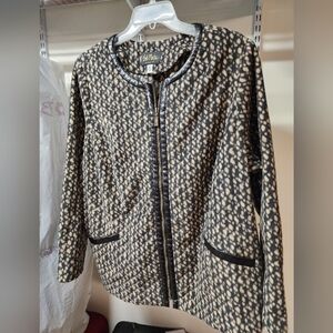 Bob Mackie Animal Print Coat